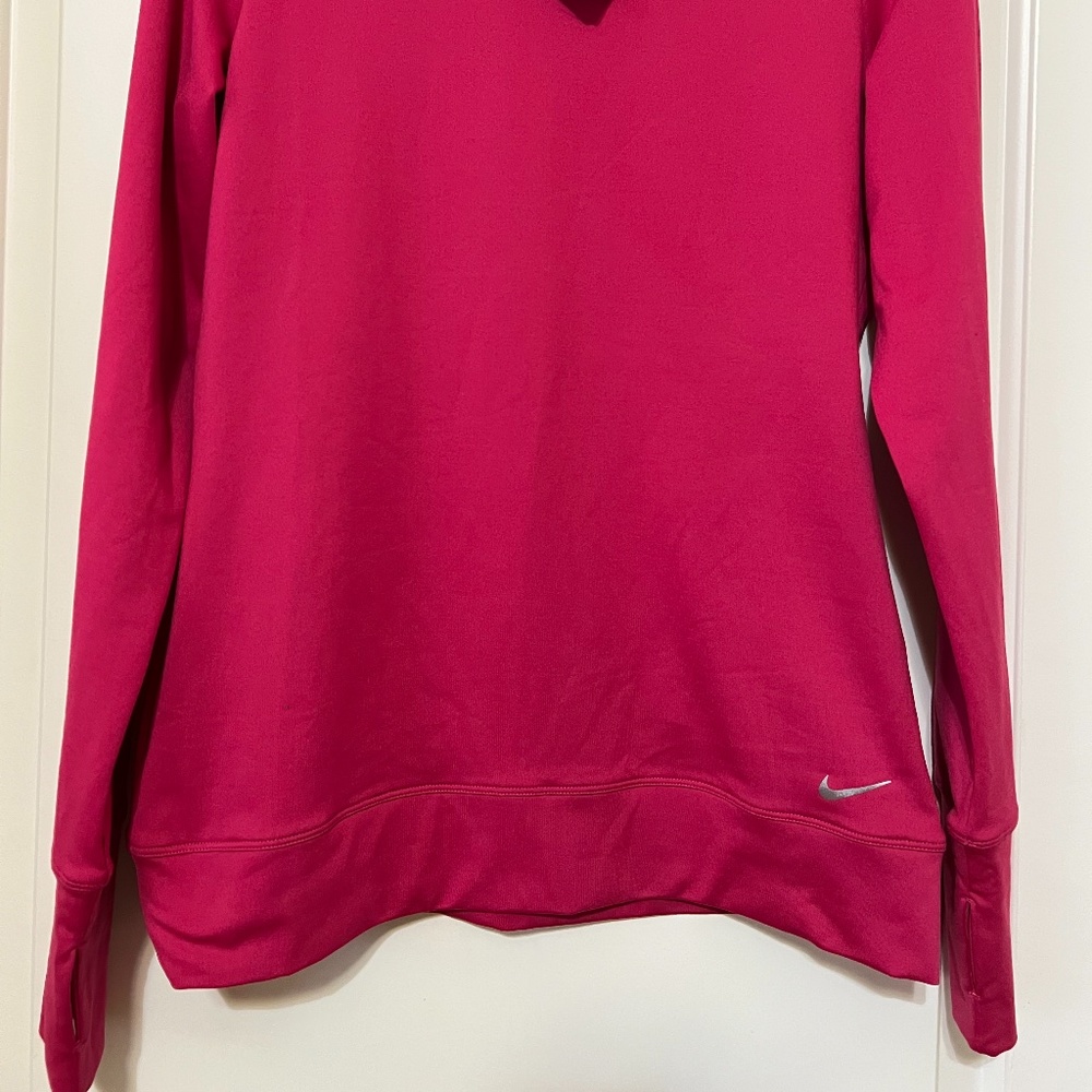 Nike - Golf Tour Performance Long Sleeve Shirt - Raspberry - M - Picture 5 of 5